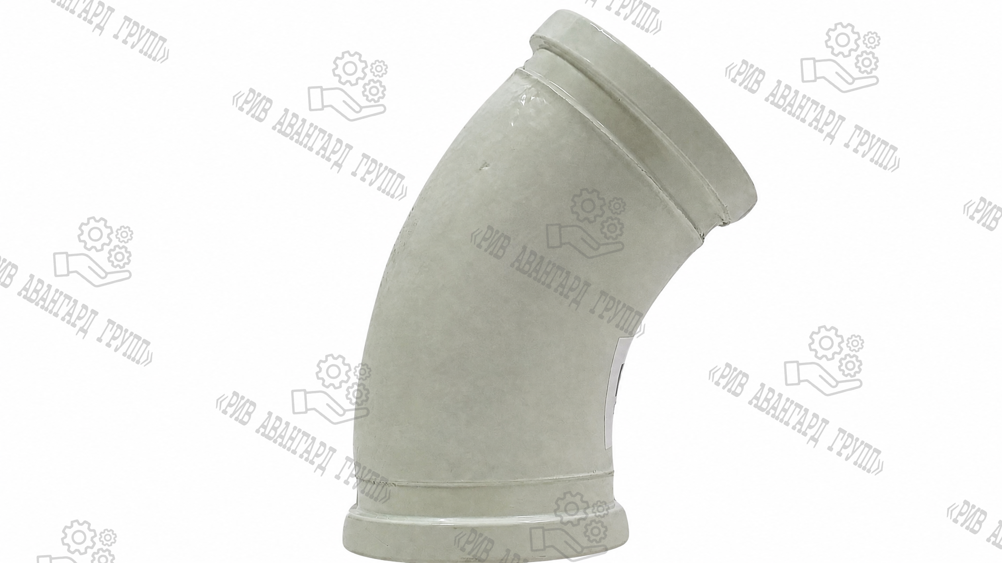 Колено бетоновода DN100 R275 45⁰, (4,5", 127), SERMAC, HEAVY DUTY series