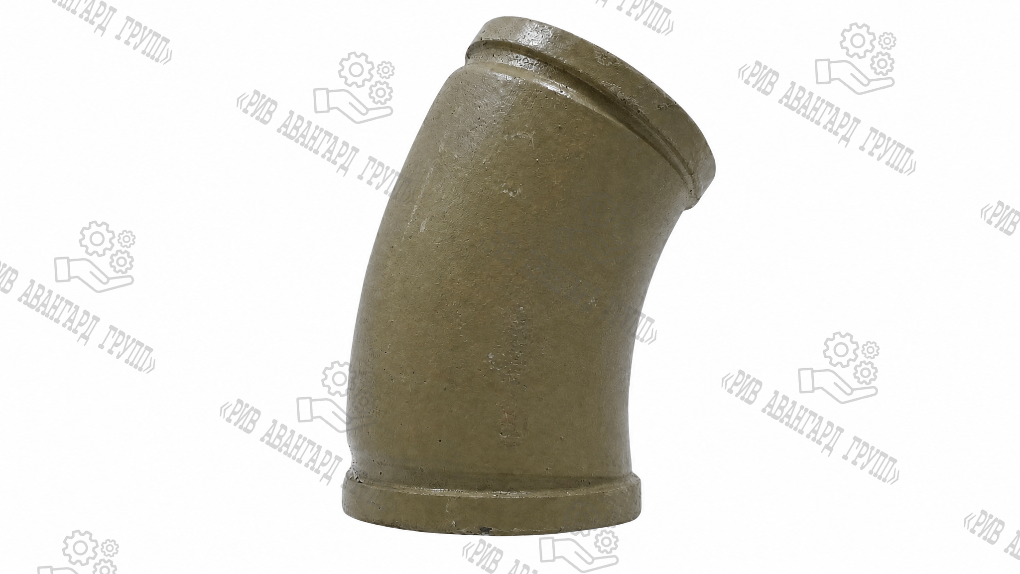 Угол бетоновода для Schwing DN125*32,5 10189902 (10035756) (двухслойный)