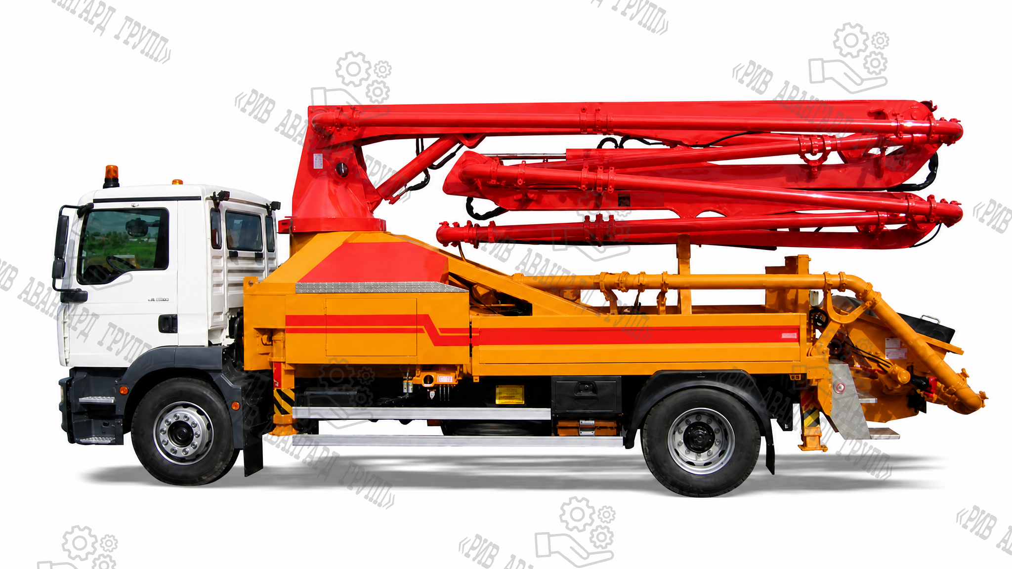 Автобетононасос KCP24ZX100