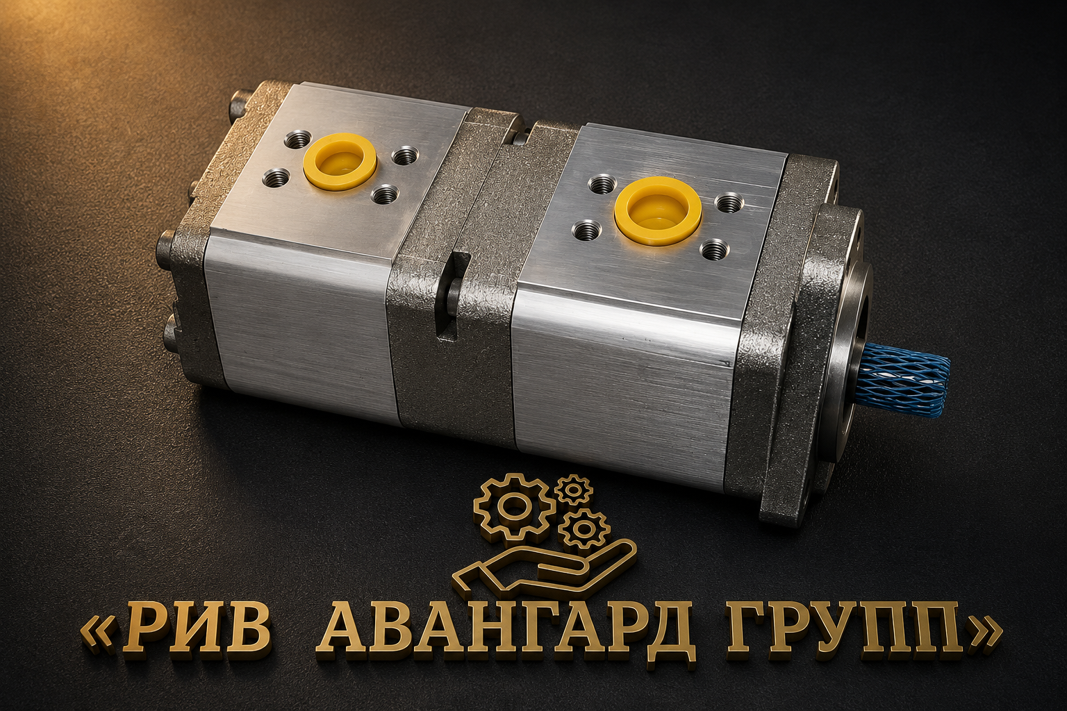 шестеренчатый Насос SANY двухсекционный 2in2out