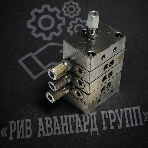 Распределитель смазки 6-ти портовый