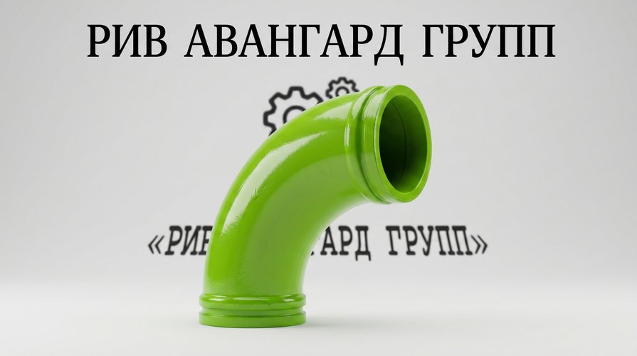 Угол бетоновода (колено, поворот) DN125-R275-90 двухслойный зеленый