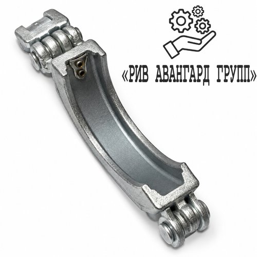 Замок рычажный оцинкованный кованный DN 100 4, 5 SK 127, 431613, 243024107
